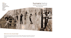 Desktop Screenshot of humans-being.co.uk